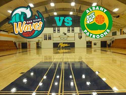 San Diego Waves vs Albany Patroons (3/10) image