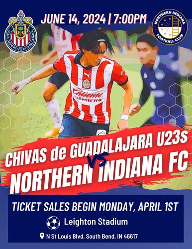 International Friendly showdown: NIFC vs Chivas de Guadalajara U-23  poster