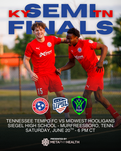 UPSL Spring KY-TN Semi-Finals | TN Tempo FC vs. Midwest Hooligans poster