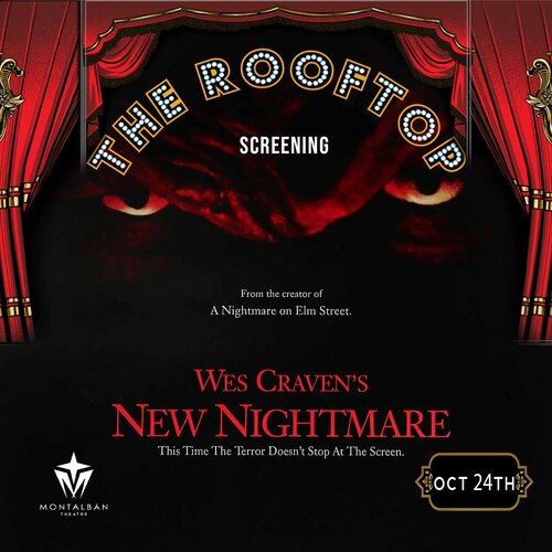 Wes Craven’s New Nightmare : Hollywood Glam! Rooftop Cult Classic Screening poster