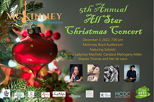 5th Annual All Star Christmas Concert poster