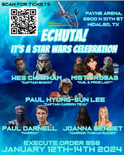 Echuta! It's a Star Wars Celebration poster