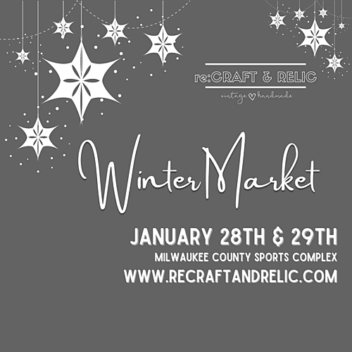 re:Craft and Relic WINTER MARKET poster