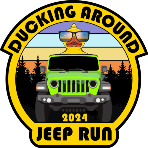 Ducking Around Jeep Run 2024 poster