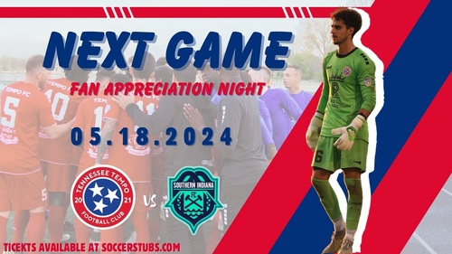 TN Tempo vc. Southern Indiana Guardians (Fan Appreciation Night) poster
