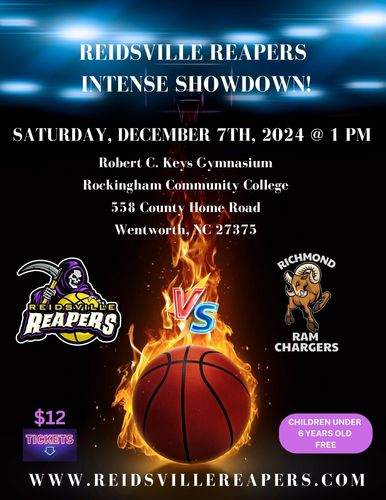 REIDSVILLE REAPERS INTENSE SHOWDOWN! poster