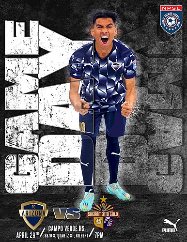 NPSL - FC Arizona vs Sacramento Gold FC  image