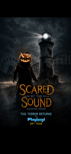 Scared by the Sound Haunted House poster