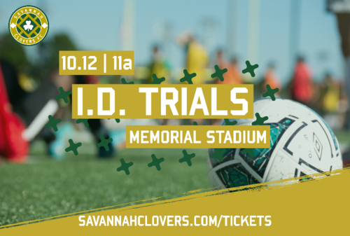 Savannah Clovers- October ID Trials poster