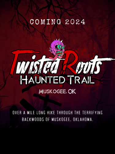 2024 TwistedRoots Haunted Trail poster