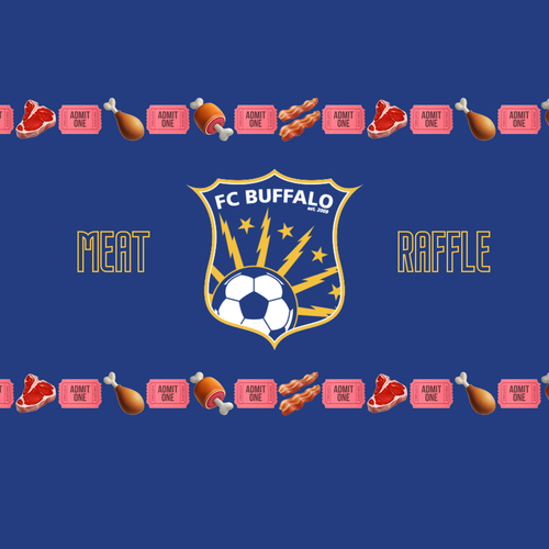 City United/FC Buffalo Meat Raffle poster