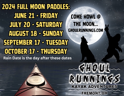 Full Moon Night Paddles poster