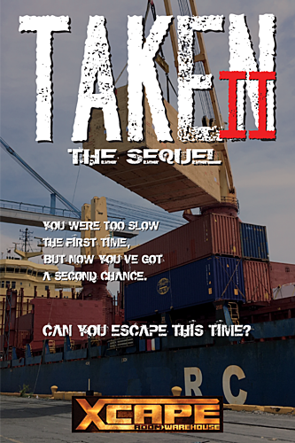 TAKEN II-sequel    $25 per person (minimum 4) poster