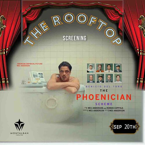 The Phoenician Scheme : Hollywood Glam! Rooftop Screening poster
