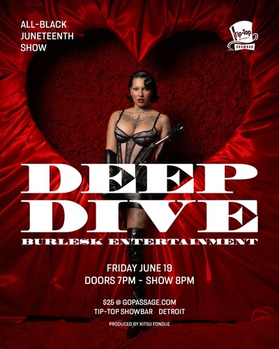 Deep Dive Burlesk - Juneteenth Show! poster