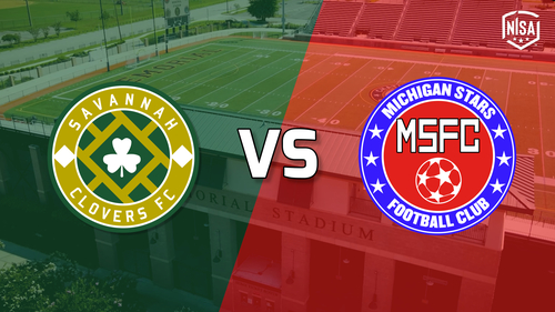 Savannah Clovers vs Michigan Stars 6.22.24 poster