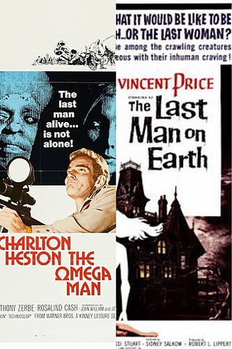Sci-fi Double Feature! The Last Man on Earth (1964) & The Omega Man (1971)  poster