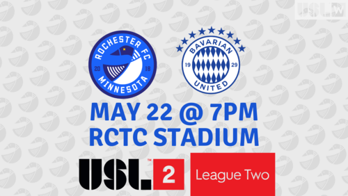USL 2 Men's League: Rochester FC vs Milwaukee Bavarians poster