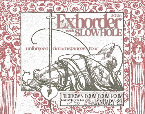 Exhorder with Slowhole At The Freetown Boom Boom Room poster