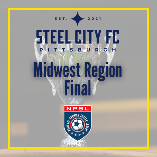 Steel City FC - NPSL Midwest Region Final poster