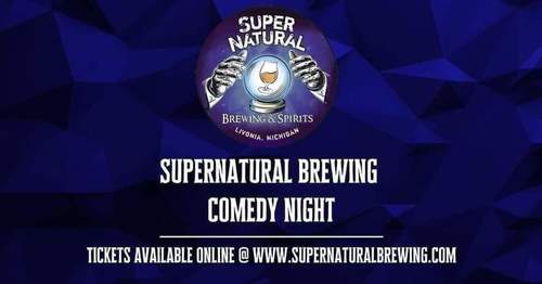 Supernatural Comedy Night poster