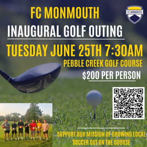 FC Monmouth 2024 Golf Outing  poster