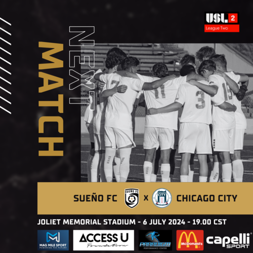 USL League Two: Sueno FC vs Chicago City SC (new) poster