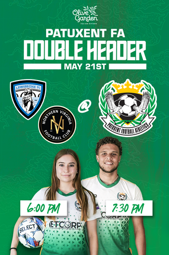 Lionsbridge FC @ Patuxent FA  USL 2 poster