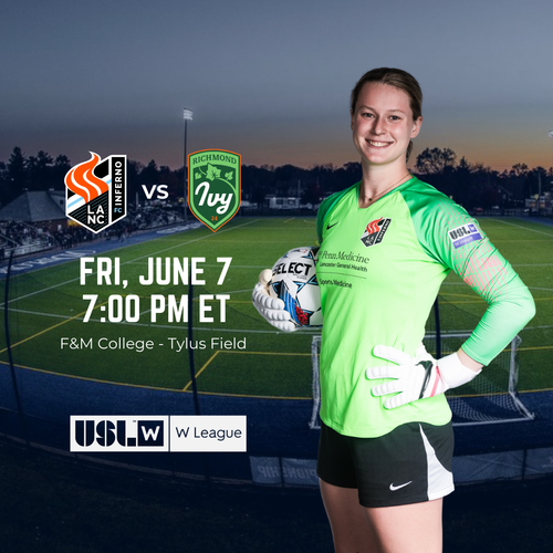 Womens Pro Am Soccer - First Friday Downtown Lancaster poster