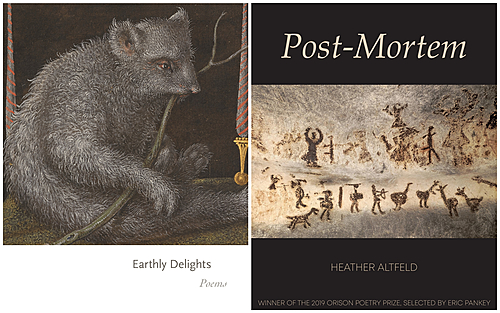 An Evening with Troy Jollimore (Earthly Delights) and Heather Altfeld (Post-Mortem) poster