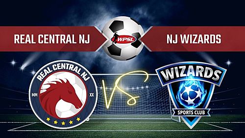 Real Central NJ Women's WPSL 2021 Home Game #4 vs. NJ Wizards poster