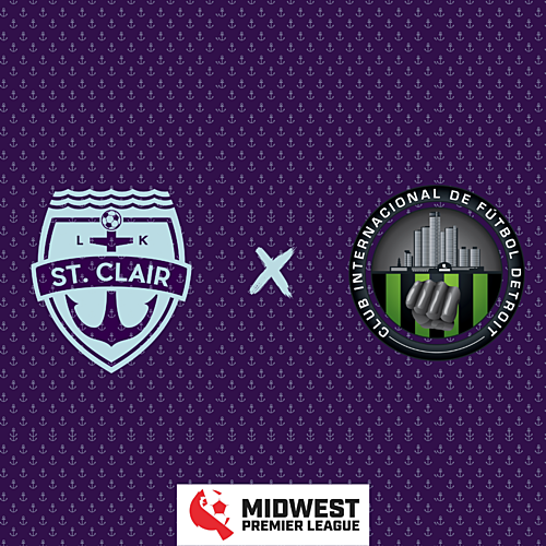 (Men's) LK St. Clair vs Inter Detroit poster