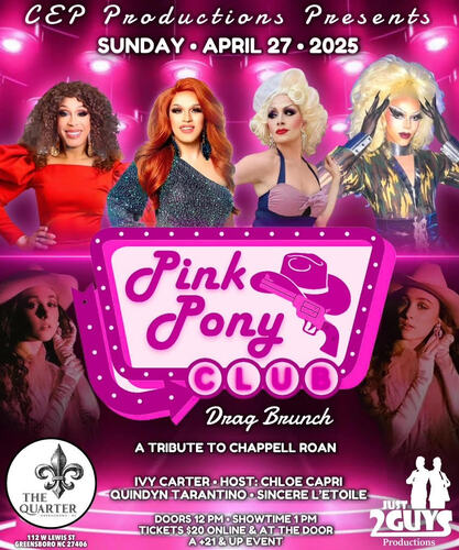 Pink Pony Drag Brunch  poster