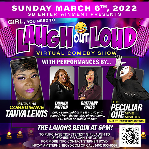 Girl, you need to LAUGH OUT LOUD On-Demand! poster