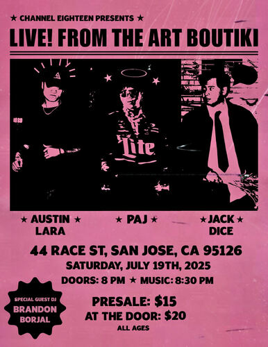 Jack Dice, Austin Lara, Paj poster