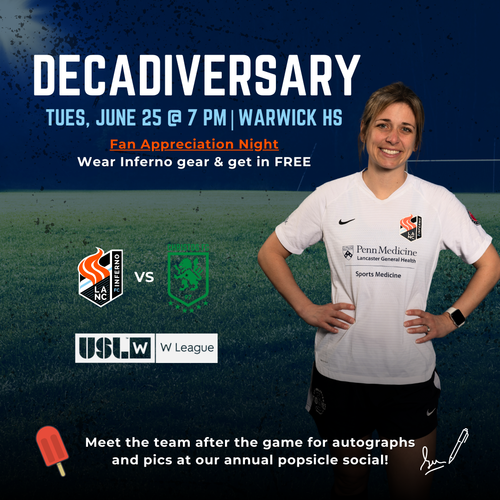 Womens Pro Am Soccer - Fan Appreciation Night poster
