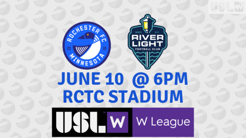 USL Women's League: Rochester FC vs River Light FC poster