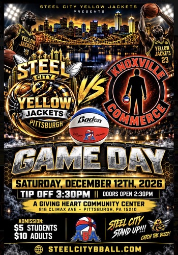 Steel City Yellow Jackets vs Knoxville Commerce!🐝 poster