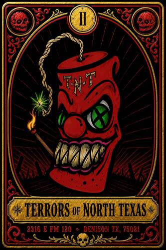 Terrors of North Texas presents Twisted Tarot poster