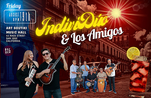 IndiviDúo + Los Amigos at Art Boutiki poster