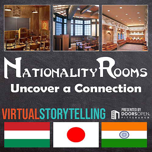 Virtual - Nationality Rooms: Uncover a Connection poster