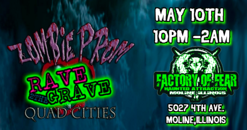 Zombie Prom QC 2025 poster