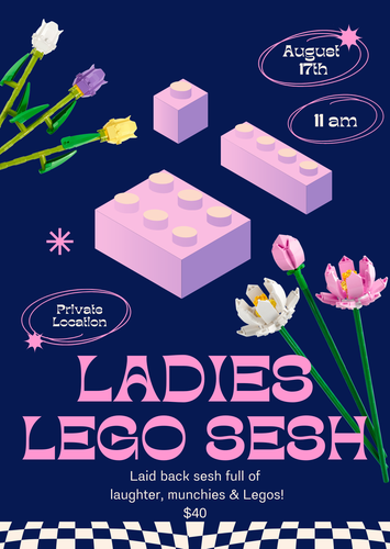 Ladies Lego Sesh poster