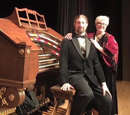 Holiday Organ Concert Featuring Stephen Warner with Vocalist Rose Warner poster