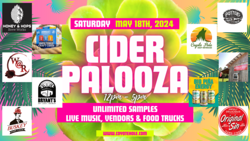 Cider Palooza poster