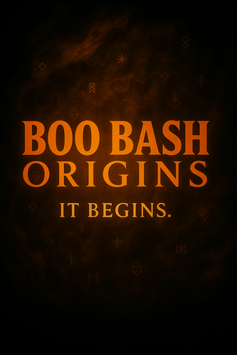 Boo Bash: ORIGINS poster