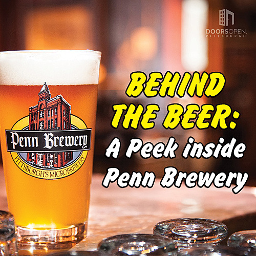 Virtual -Behind the Beer - A Peek at Penn Brewery  poster