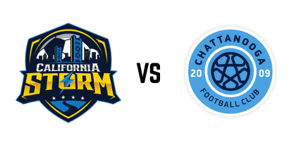WPSL CHAMPIONSHIP SEMIFINALS California Storm vs Chattanooga FC poster