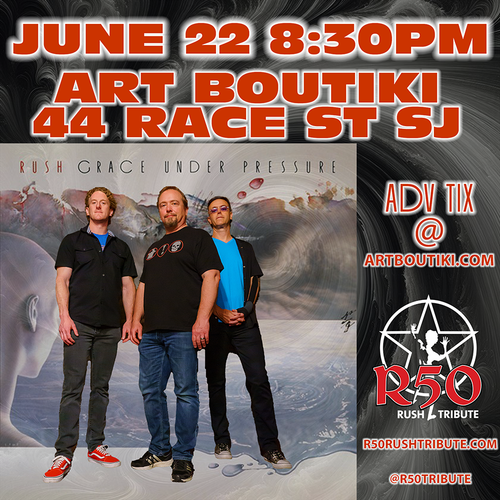 R50 - Rush Tribute poster