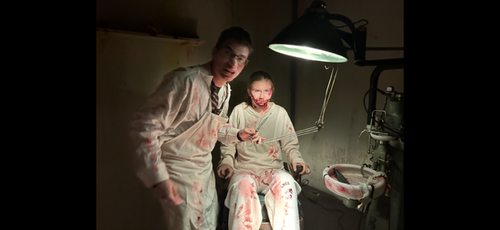 Scared by the Sound Haunted House poster